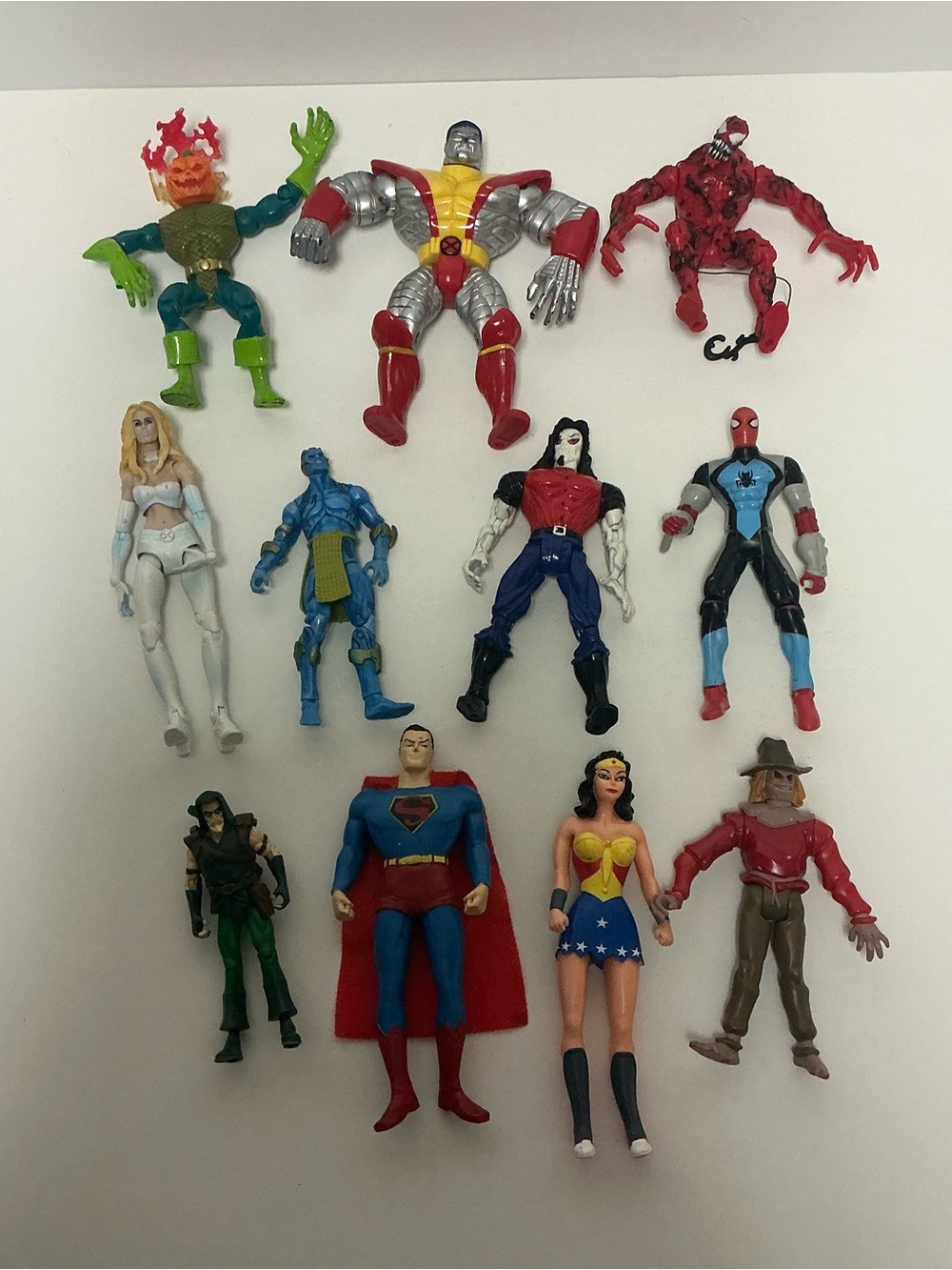 Action Figures Lot - Marvel & DC Characters